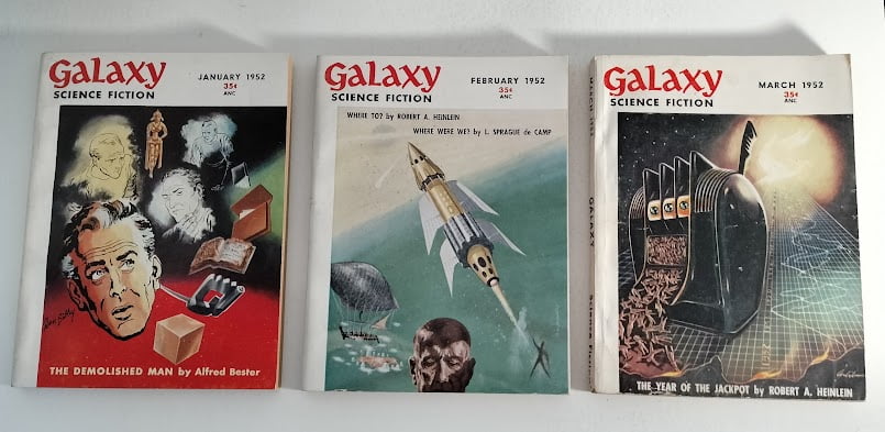 The Demolished Man Galaxy Science Fiction Magazine1952